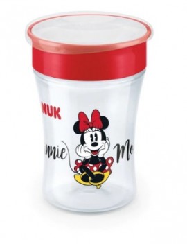NUK  Magic Cup Minnie Παιδικό Ποτηράκι  Πλαστικό 8+m   230ml Κόκκινο SKU 10255489