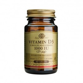 SOLGAR VITAMIN D-3 1000IU Συμπληρωμα διατροφης  90tabs