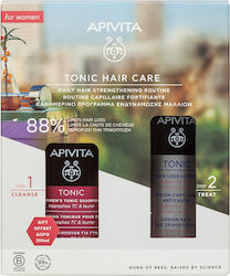 APIVITA Set Tonic Hair Loss Lotion 150ml & Δώρο Womens Tonic Shampoo 250ml