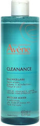 Avene Cleanance Micellar Water  Νερο Καθαρισμού  για Λιπαρές Επιδερμίδες 400ml