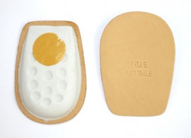 STONEFLY  Leather heel cushion Δερμάτινα Ανατομικά Υποπτέρνια 2τμχ