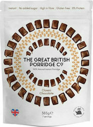 The Great British Porridge Co Classic Chocolate Νιφάδες Βρώμης με Γεύση Σοκολάτα, 385 gr