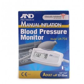 A&D Medical Ημιαυτόματο Πιεσόμετρο Βραχίονα UΑ-704, BLOOD PRESSURE MONITOR, 1 τεμάχιο