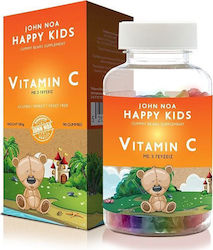 EIFRON John Noa Happy Kids Vitamin C Βιταμiνη C  90 μασώμενες ταμπλέτες