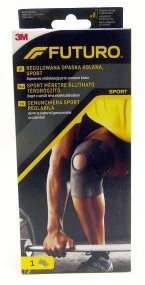 FUTURO Sport Ρυθμιζόμενη Επιγονατίδα Basic για Δεξί ή Αριστερό Γόνατο Μαυρο  1τμχ SKU  09039