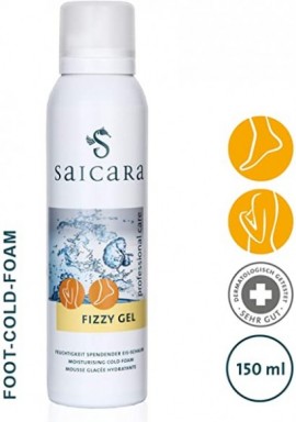 Saicara Fizzy Gel Αφρος Ενυδατωσης ποδιων  150 ml SKU 7201002