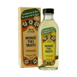 Monoi Tiki Coconut Naturel Tipanie Luxurius 100ml, Λάδι σε γυάλινο μπουκαλάκι για ενυδάτωση προσώπου - σώματος & μαλλιά, με άρωμα Tipanie