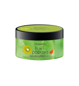 HELENVITA Kiwi Papaya Body Scrub Απολεπιστικο σωματος με τροπικα φρουτα 250 ml