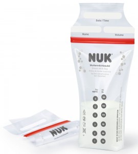 NUK Σακουλάκια αποθήκευσης μητρικού γάλακτος 180 ml  25 τμχ SKU 10.252.126