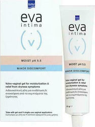 Intermed Eva Intima Moist Υγραντική & Λιπαντική Γέλη για την Ανακούφιση της Ξηρότητας του Κόλπου & του Αιδοίου 50 gr