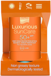 Intermed Luxurious Suncare Αντηλιακό Stick Προσώπου SPF50 16gr