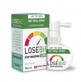 Amhes Pharma Diet Oral Spray Losebig Stop Snacking Spray Mint, 30ml