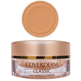 Coverderm Classic Concealing Foundation No5Α, Make-Up που Καλύπτει Τέλεια και Φυσικά Έντονες Δυσχρωμίες με SPF30, 15ml
