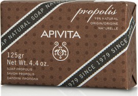 APIVITA NATURAL SOAP With PROPOLIS, Φυσικό Σαπούνι με Πρόπολη, 125gr