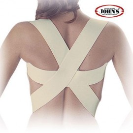 JOHNS  Back Supports Posture Support Cross Straps Τιράντα Κυφώσεως  Λευκό SKU 2145621