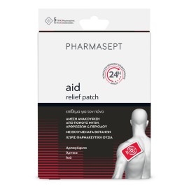 PHARMASEPT Pain Patch, Αναλγητικό επίθεμα μιας χρήσης με εκχυλίσματα βοτάνων, 5pcs