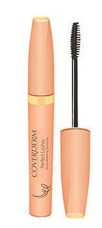Coverderm Perfect Lashes Mascara, Μαύρη Αδιάβροχη, Εξαιρετικά Μακράς Διάρκειας, Υποαλλεργική Μάσκαρα, 10ml
