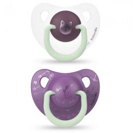 Suavinex Night and day  πιπίλα σιλικόνης 6-18 m Cat 2 τμχ SKU3304521