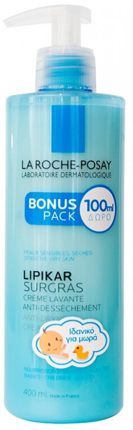 La Roche Posay   Lipikar Surgras Καθαριστικο σωματος , 400ml