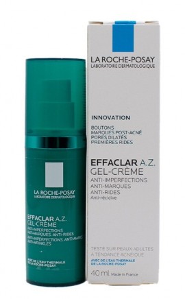 La Roche Posay Effaclar A.Z. Κρέμα κατά των Ατελειών, 40ml