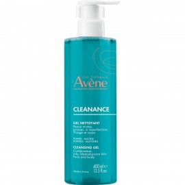 Avène Cleanance Gel  Nettoyant ,τζελ Καθαρισμού για το Λιπαρό Δέρμα 400ml