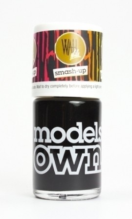 Models own Nail polish Crackle Smash-Up Μαύρο  N 001