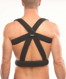 GIBAUD  Ιμάντας Κυφώσεως Μαυρο SKU 6611