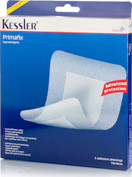 Kessler  Primafix Hypoallergenic Adhesive Dressings 14cmx14cm Αυτοκόλλητες Γάζες 5 pcs
