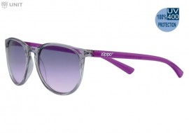 Zippo Γυαλιά Ηλίου με Διάφανο Κοκκάλινο Σκελετό και Μωβ Ντεγκραντέ Φακό SKU  OB142-08