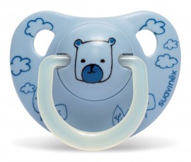 Suavinex night and day  Πιπίλα Σιλικόνης 0-6m  BEAR 1 τμχ SKU3304509