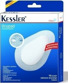 Kessler Αυτοκόλλητο Οφθαλμικό Επίθεμα Ocupad 7x9cm 10 Επιθέματα