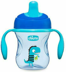 CHICCO Training Cup 6+m Εκπαιδευτικο Κύπελλο Blue 200ml