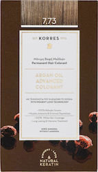Korres Argan Oil Advanced Colorant  N 7.73 Χρυσή Μόκα 50ml