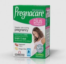 Vitabiotics Pregnacare Plus με Ωμέγα-3 Λιπαρά Οξέα 2x28Tabs