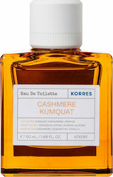 Korres Cashmere Kumquat Eau de Toilette for women Γυναικειο Αρωμα 50 ml