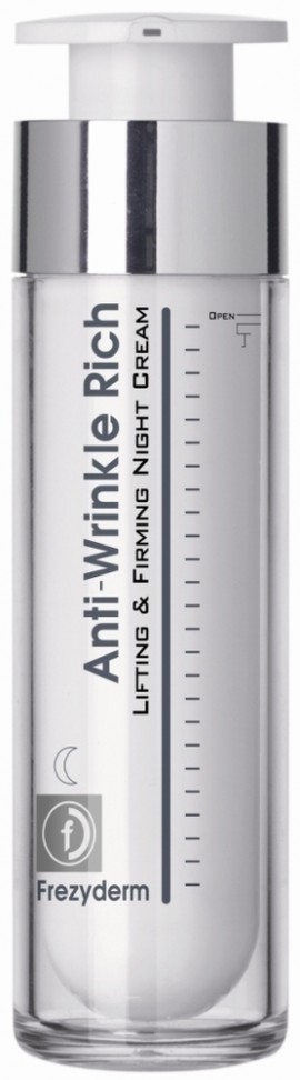 Frezyderm Anti-Wrinkle Rich Night Cream 45+, Αντιρυτιδική Κρέμα Νύχτας, 50ml