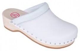 BERKEMANN TOEFFLER SOFT UNISEX Σαμπό Χρώμα Λευκό Δέρμα SKU  00412-100