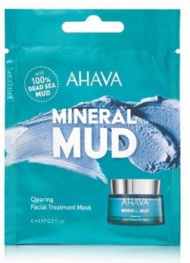AHAVA Mineral Mud Clearing Facial Treatment Mask 6ml SKU 156177