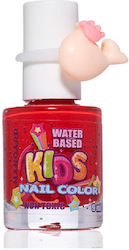 Manoard Nail polish water based Παιδικο βερνικι νυχιων που αφαιρειται με το νερο Red 9 ml