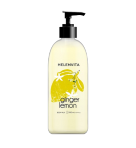 HELENVITA Ginder and lemon Body milk Γαλακτωμα σωματος με λεμονι και τζιντζερ 300 ml