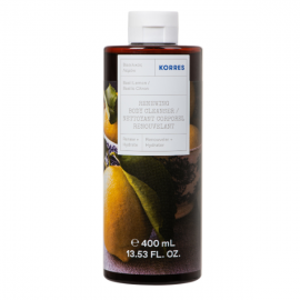 Korres Renewing Body Cleanser Αφρόλουτρο Βασιλικός Λεμόνι, 400ml