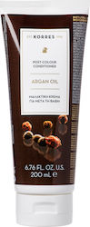 Korres Argan Oil Conditioner για Προστασία Χρώματος για Βαμμένα Μαλλιά 200ml
