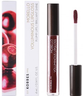 Korres Morello Voluminous Lipgloss N 58 Bloody Cherry με Εξαιρετική Λάμψη και Γεμάτο Χρώμα που Διαρκεί, 4ml