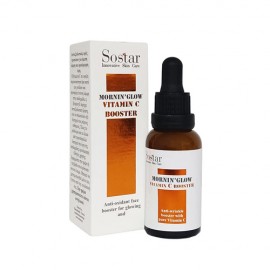 Sostar Mornin Glow Vitamin C Booster Serum Αντιοξειδωτικός Ορός Προσώπου για Άμεση Λάμψη & Ομοιόμορφη Όψη, 30ml