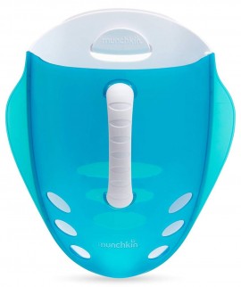MUNCHKIN Bath Toy Scoop Δοχείο Αποθήκευσης Παιχνιδιών Μπάνιου με επιτοίχια βάση 1 τμχ μπλε SKU 11338