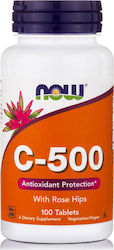 NOW Vitamin C-500 Βιταμινη C  100 Tablets