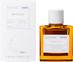 Korres White Tea Eau De Toilette for Women  Γυναικείο Άρωμα Λευκό Τσάι, 50 ml