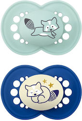 MAM Day and night Ορθοδοντικές Πιπίλες Σιλικόνης 6-16m 2 τμχ SKU 174S