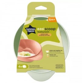 Tommee Tippee EasiScoop Μπολ Φαγητού 4τμχ