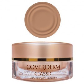Coverderm Classic Concealing Foundation No6, Make-Up που Καλύπτει Τέλεια και Φυσικά Έντονες Δυσχρωμίες με SPF30, 15ml